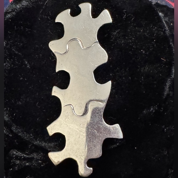 Antonio Pineda Taxco 925 Puzzle Pin – 11.75g of Sterling Genius - Picture 5 of 10